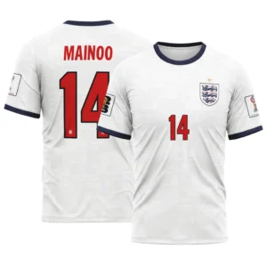 Mainoo 14  Home AOP T-Shirt 2026 World Cup England