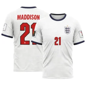 Maddison 21  Home AOP T-Shirt 2026 World Cup England