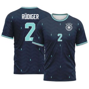 R?diger 2  Away AOP T-Shirt 2026 World Cup Germany  Away AOP T-Shirt