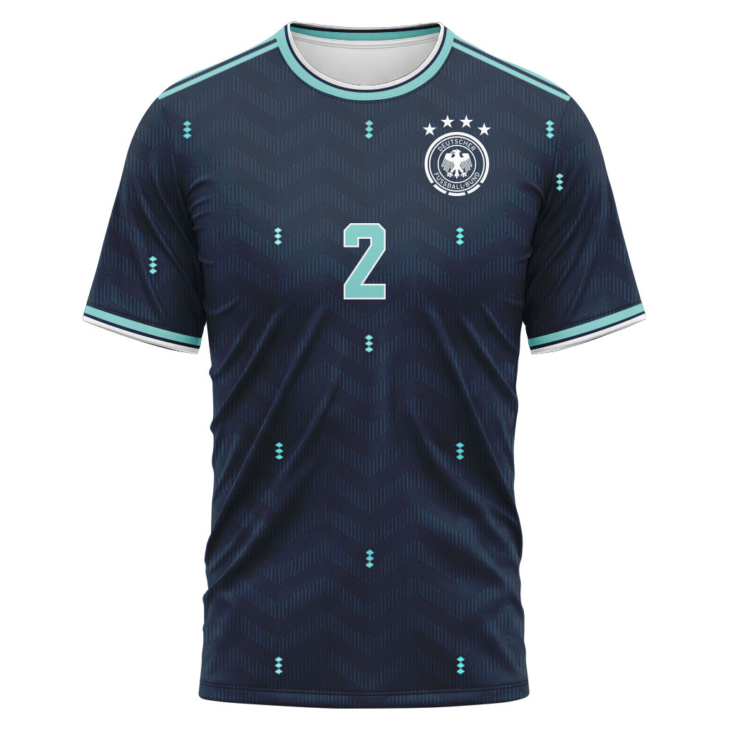 R?diger 2 Away AOP T-Shirt 2026 World Cup Germany Away AOP T-Shirt R?diger 2 Away AOP T-Shirt 2026 World Cup Germany Away AOP T-Shirt