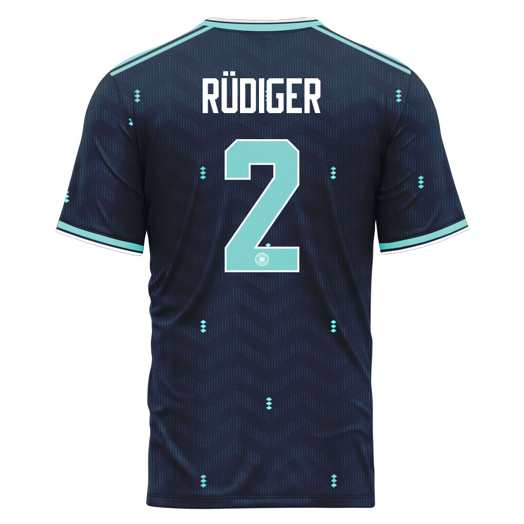 R?diger 2 Away AOP T-Shirt 2026 World Cup Germany Away AOP T-Shirt R?diger 2 Away AOP T-Shirt 2026 World Cup Germany Away AOP T-Shirt
