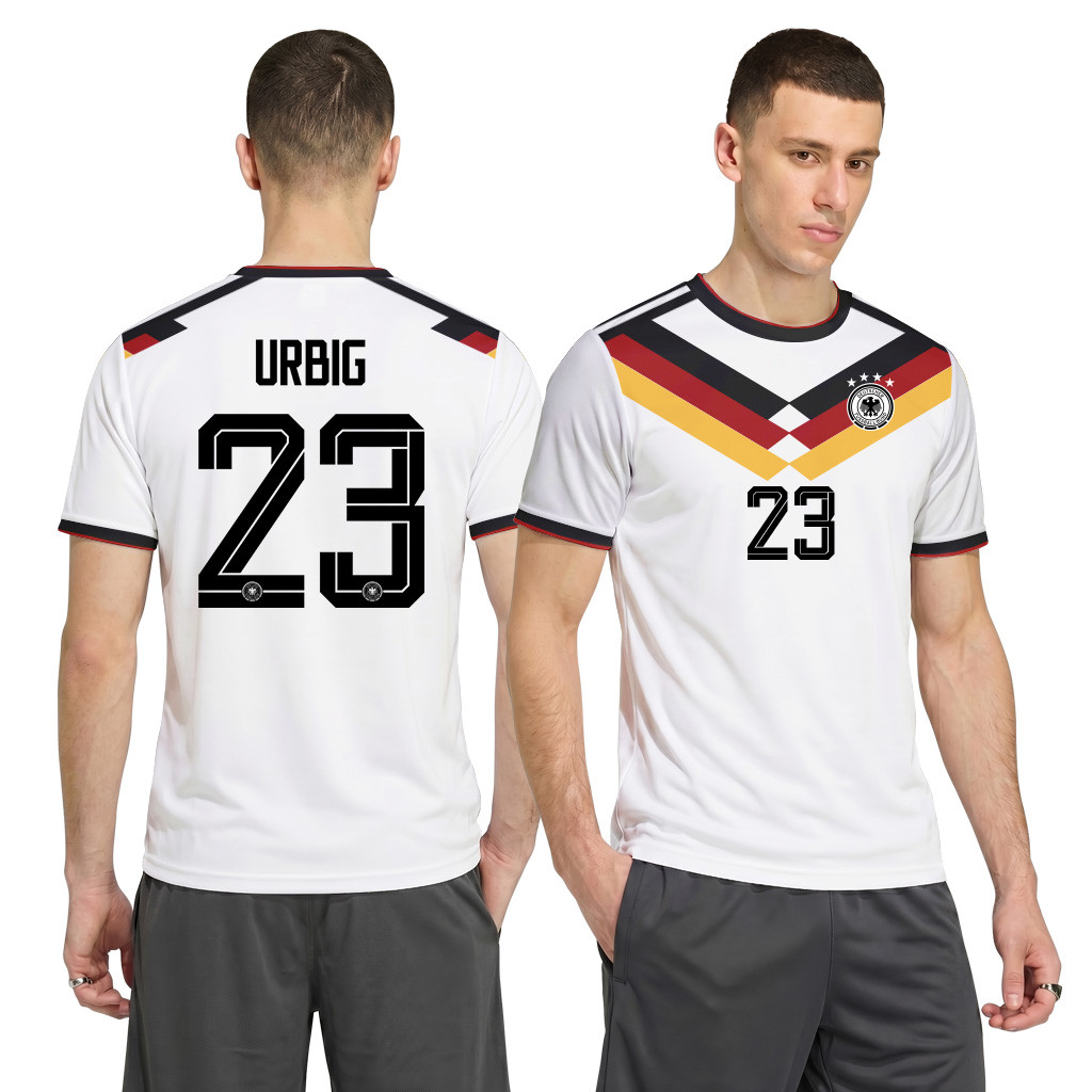 Urbig 23 AOP T-Shirt Away AOP T-Shirt 2026 World Cup Germany Home Urbig 23 AOP T-Shirt Away AOP T-Shirt 2026 World Cup Germany Home
