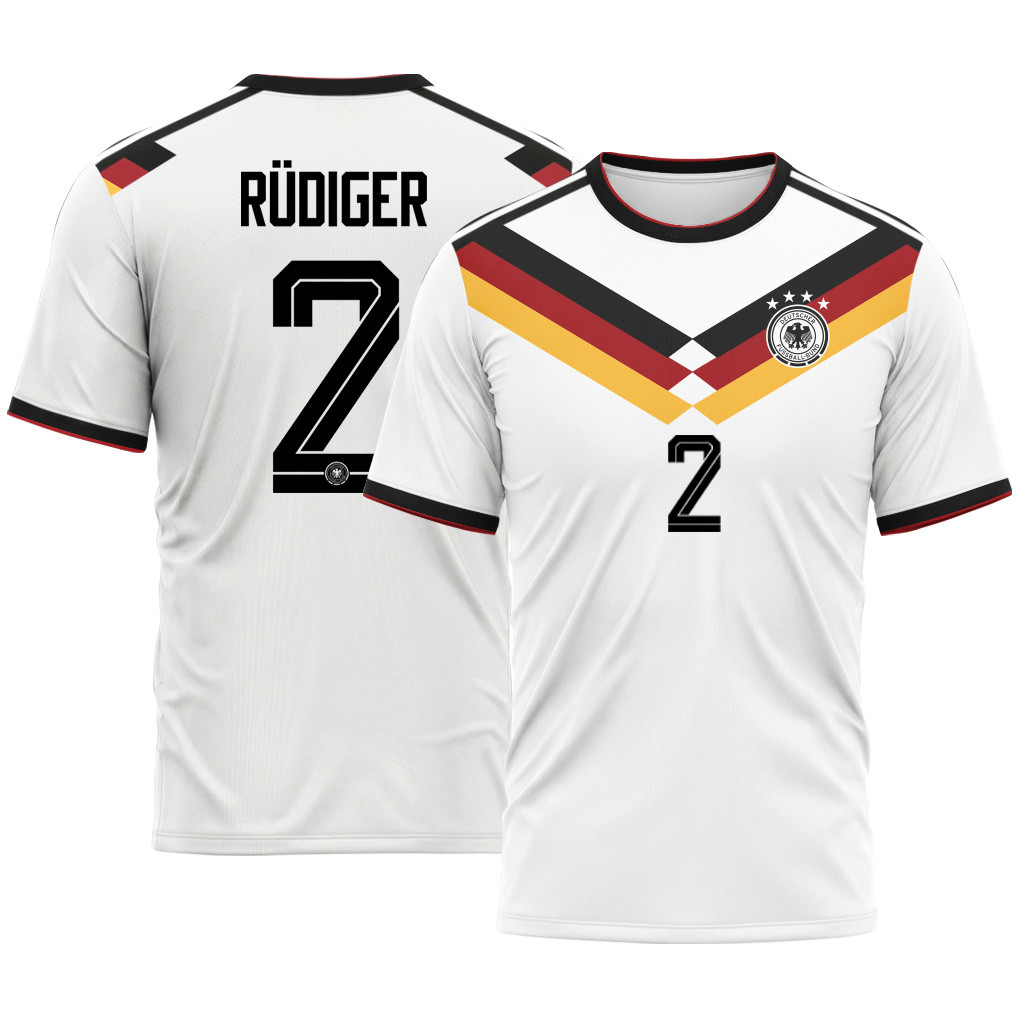 R?diger 2 AOP T-Shirt Away AOP T-Shirt 2026 World Cup Germany Home R?diger 2 AOP T-Shirt Away AOP T-Shirt 2026 World Cup Germany Home