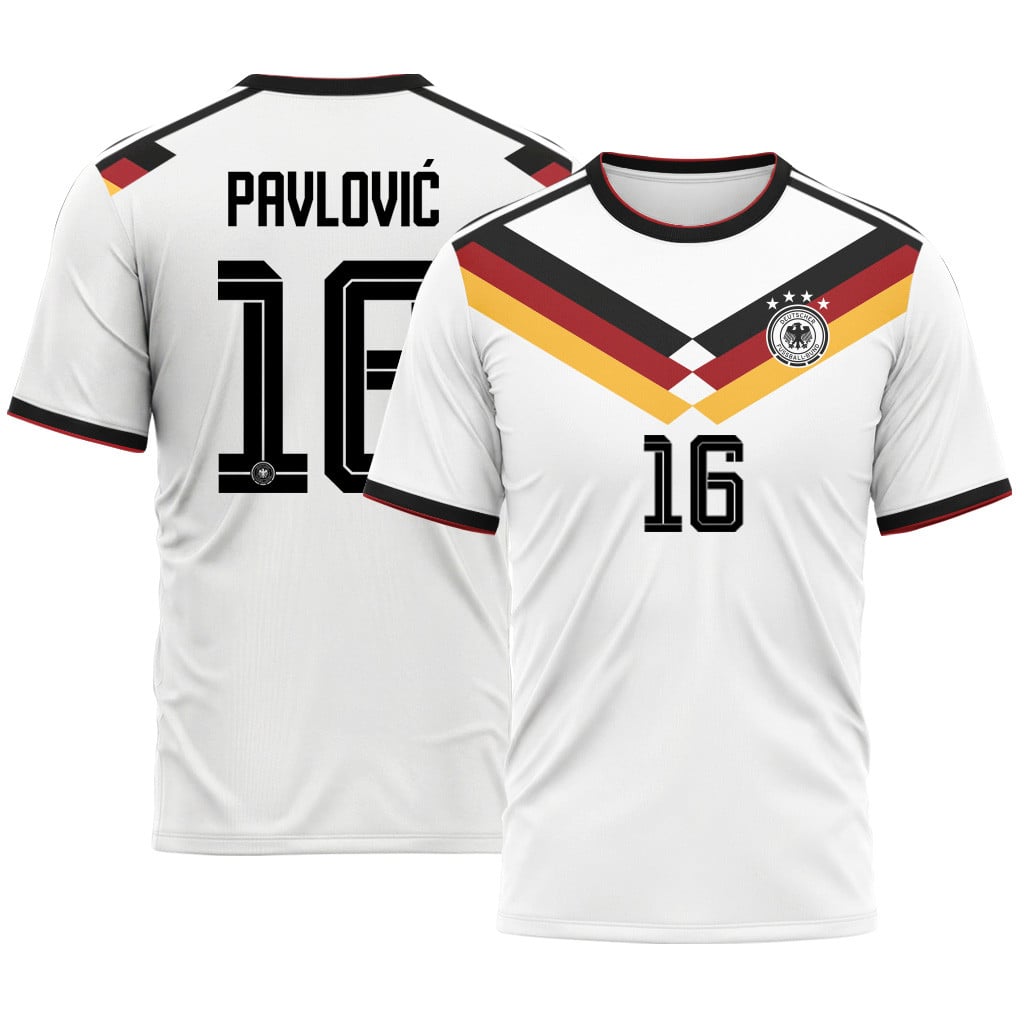 Pavlovi? 16 AOP T-Shirt Away AOP T-Shirt 2026 World Cup Germany Home Pavlovi? 16 AOP T-Shirt Away AOP T-Shirt 2026 World Cup Germany Home