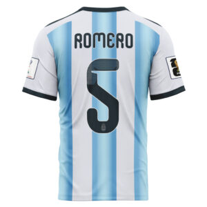 Romero 5 AOP T-Shirt 2026 World Cup Argentina Home 3 1777967215381.jpg