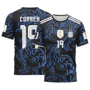 Correa 19 2026 World Cup Argentina Away AOP T-Shirt
