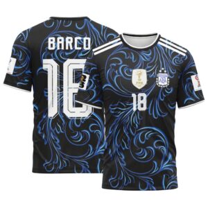 Barco 18 2026 World Cup Argentina Away AOP T-Shirt