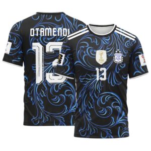 Otamendi 13 2026 World Cup Argentina Away AOP T-Shirt