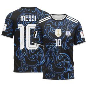 Messi 10 2026 World Cup Argentina Away AOP T-Shirt