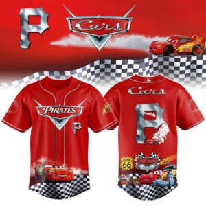 Pittsburgh Pirates Cars 20th Anniversary Inspired Limited Edition Baseball Jersey