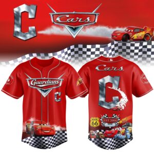 Cleveland Guardians Cars 20th Anniversary Inspired Limited Edition Baseball Jersey