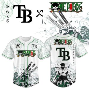 Tampa Bay Rays x Zoro Ronin Emerald Wave Limited Edition Jersey