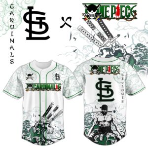 St. Louis Cardinals x Zoro Ronin Emerald Wave Limited Edition Jersey