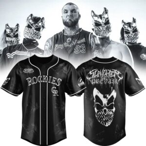 Colorado Rockies x Slaughter To Prevail Limited Edition Collaboration Jersey