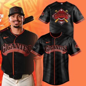 San Francisco Giants Gigantes Limited Black Edition Baseball Jersey