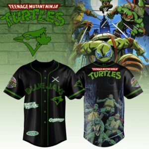 Toronto Blue Jays x Teenage Mutant Ninja Turtles Custom Design 2026 Limited Jersey