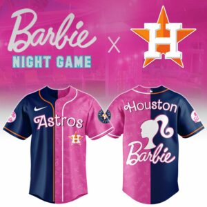 Houston Astros Barbie 2026 Special Edition Baseball Jersey