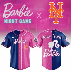 New York Mets Barbie 2026 Special Edition Baseball Jersey