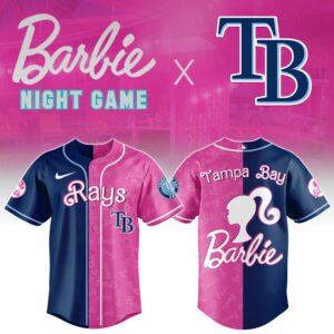 Tampa Bay Rays Barbie 2026 Special Edition Baseball Jersey
