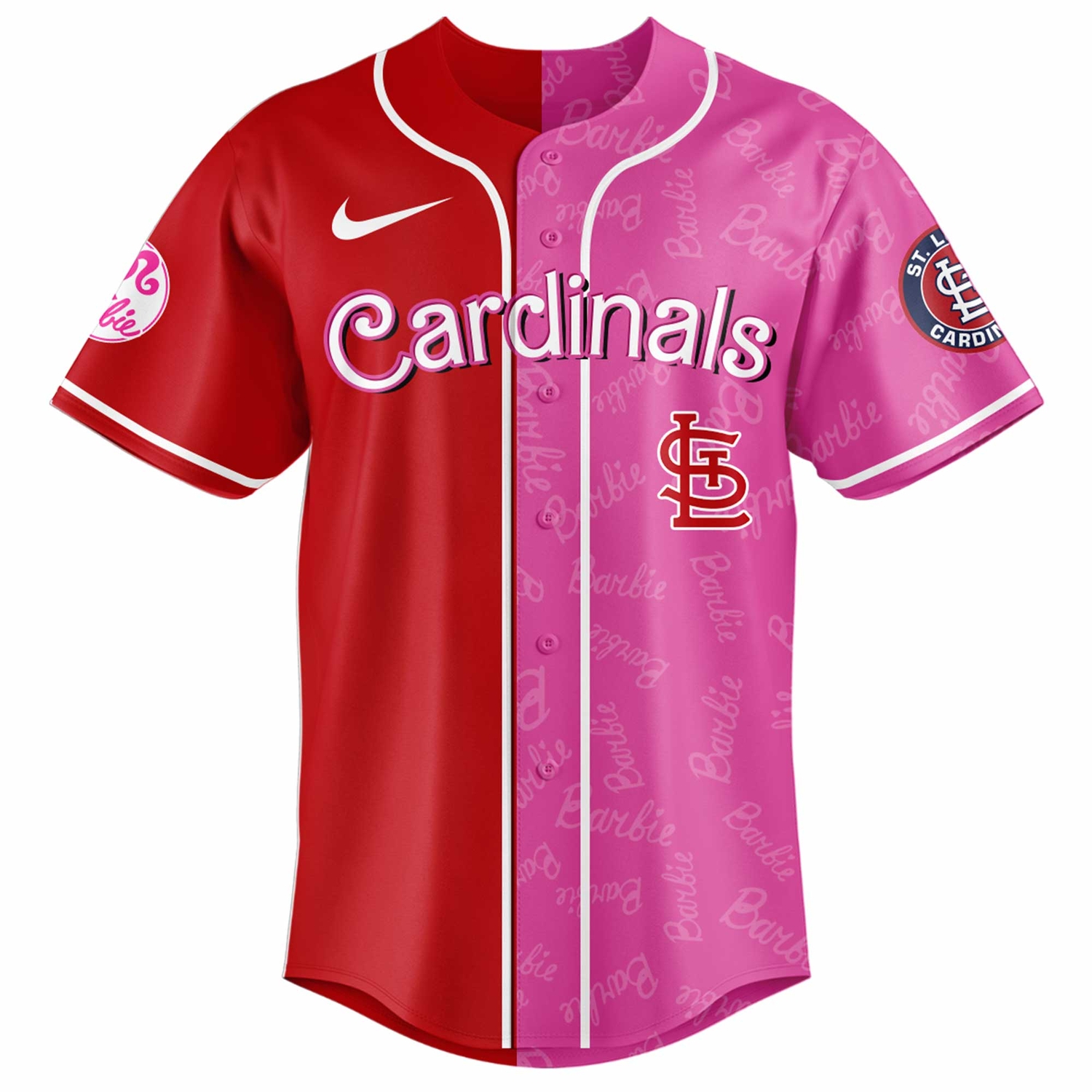 St. Louis Cardinals Barbie 2026 Special Edition Baseball Jersey St. Louis Cardinals Barbie 2026 Special Edition Baseball Jersey