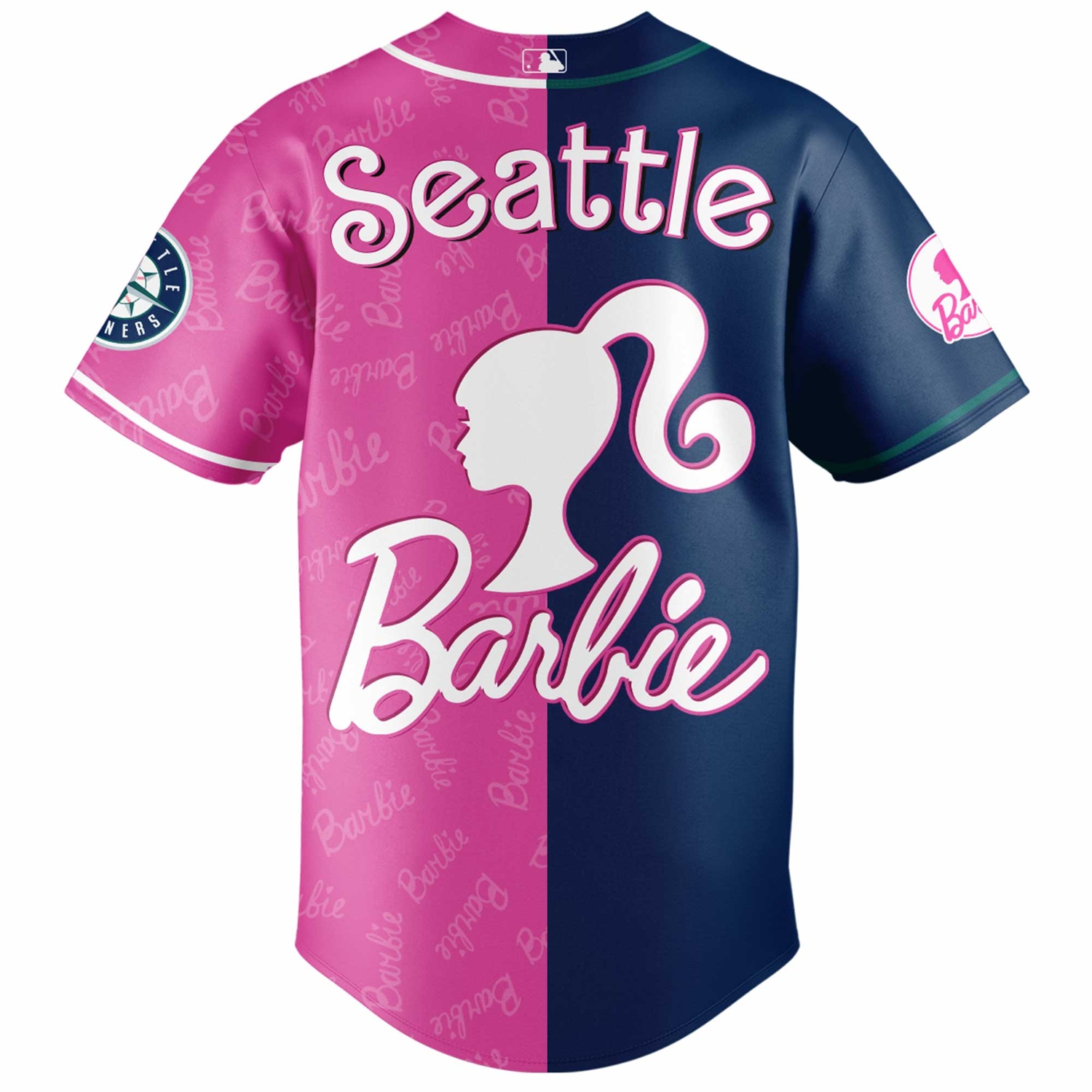 Seattle Mariners Barbie 2026 Special Edition Baseball Jersey Seattle Mariners Barbie 2026 Special Edition Baseball Jersey