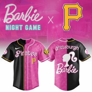 Pittsburgh Pirates Barbie 2026 Special Edition Baseball Jersey