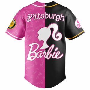 Pittsburgh Pirates Barbie 2026 Special Edition Baseball Jersey 3.jpg