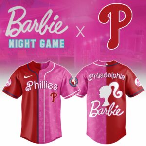 Philadelphia Phillies Barbie 2026 Special Edition Baseball Jersey