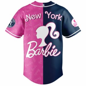 New York Yankees Barbie 2026 Special Edition Baseball Jersey 3.jpg