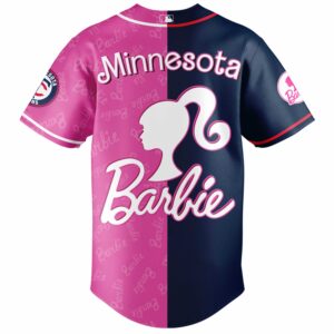 Minnesota Twins Barbie 2026 Special Edition Baseball Jersey 3.jpg