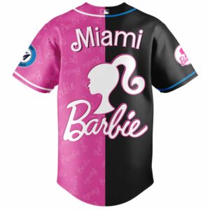 Miami Marlins Barbie 2026 Special Edition Baseball Jersey 3.jpg
