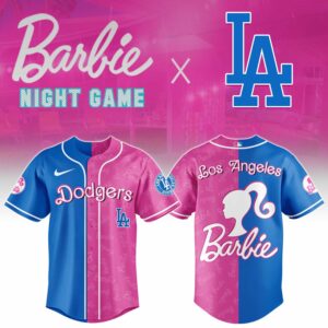 Los Angeles Dodgers Barbie 2026 Special Edition Baseball Jersey