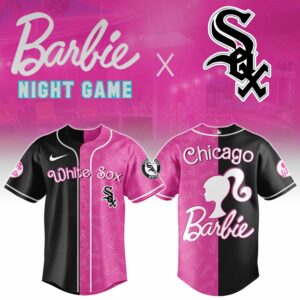 Chicago White Sox Barbie 2026 Special Edition Baseball Jersey