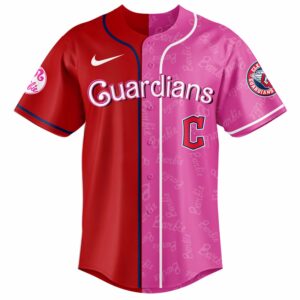 Cleveland Guardians Barbie 2026 Special Edition Baseball Jersey 2.jpg