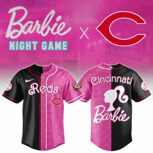 Cincinnati Reds Barbie 2026 Special Edition Baseball Jersey