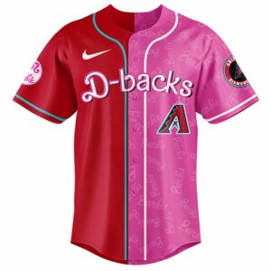 Arizona Diamondbacks Barbie 2026 Special Edition Baseball Jersey 2.jpg