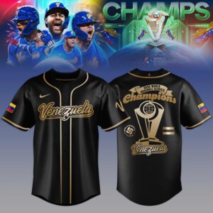 Venezuela Baseball 2026 World Baseball Classic Champions Commemorative Jersey