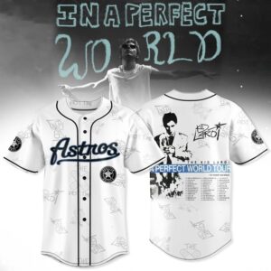 MLB Crossover The Kid LAROI A Perfect World Tour Baseball Jersey