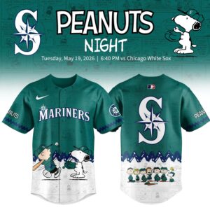 Seattle Mariners Peanuts Night 2026 Special Edition Jersey