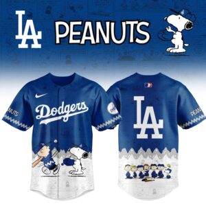 Los Angeles Dodgers Peanuts Night 2026 Special Edition Jersey