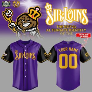 Central Valley Sir Loins Custom Name Baseball Jersey Limited Edition