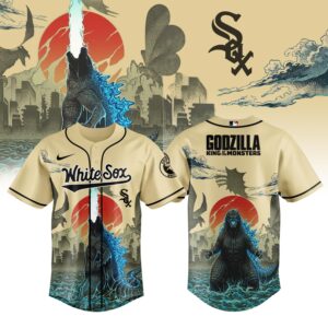 Chicago White Sox Godzilla King Of The Monsters Special Edition Baseball Jersey