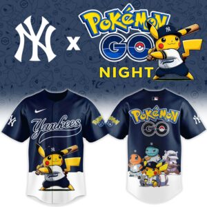 New York Yankees Pokmon GO Night Limited Edition Baseball Jersey 2.jpg
