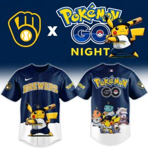 Milwaukee Brewers Pokmon GO Night Limited Edition Baseball Jersey 2.jpg