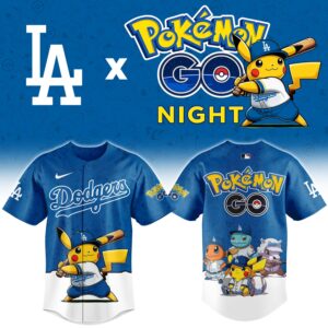 Los Angeles Dodgers Pokémon GO Night Limited Edition Baseball Jersey 1 Los Angeles Dodgers Pokmon GO Night Limited Edition Baseball Jersey 2.jpg