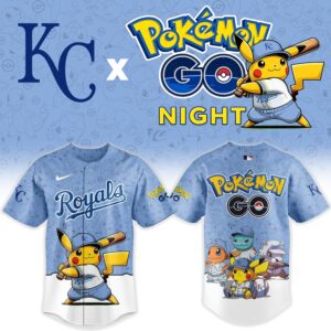 Kansas City Royals Pokmon GO Night Limited Edition Baseball Jersey 2.jpg