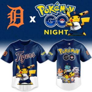 Detroit Tigers Pokémon GO Night Limited Edition Baseball Jersey 1 Detroit Tigers Pokmon GO Night Limited Edition Baseball Jersey 2.jpg