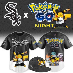 Chicago White Sox Pokémon GO Night Limited Edition Baseball Jersey