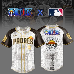 One Piece Anime x San Diego Padres 2026 Limited MLB Baseball Jersey