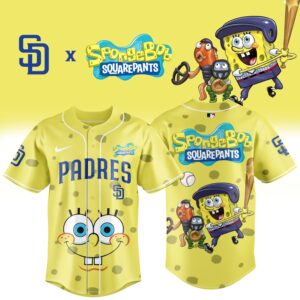 San Diego Padres x SpongeBob SquarePants 2026 Special Edition MLB Jersey